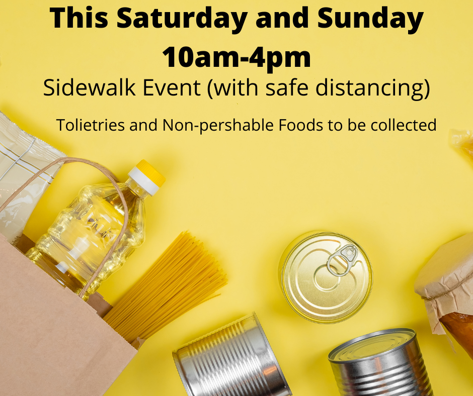 Join us this weekend for our safe distanced Sidewalk Event!!